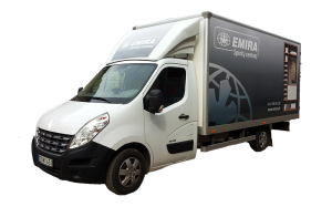 Reklama ant automobilio