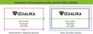 Rekomendacija spaudos maketo paruošimui